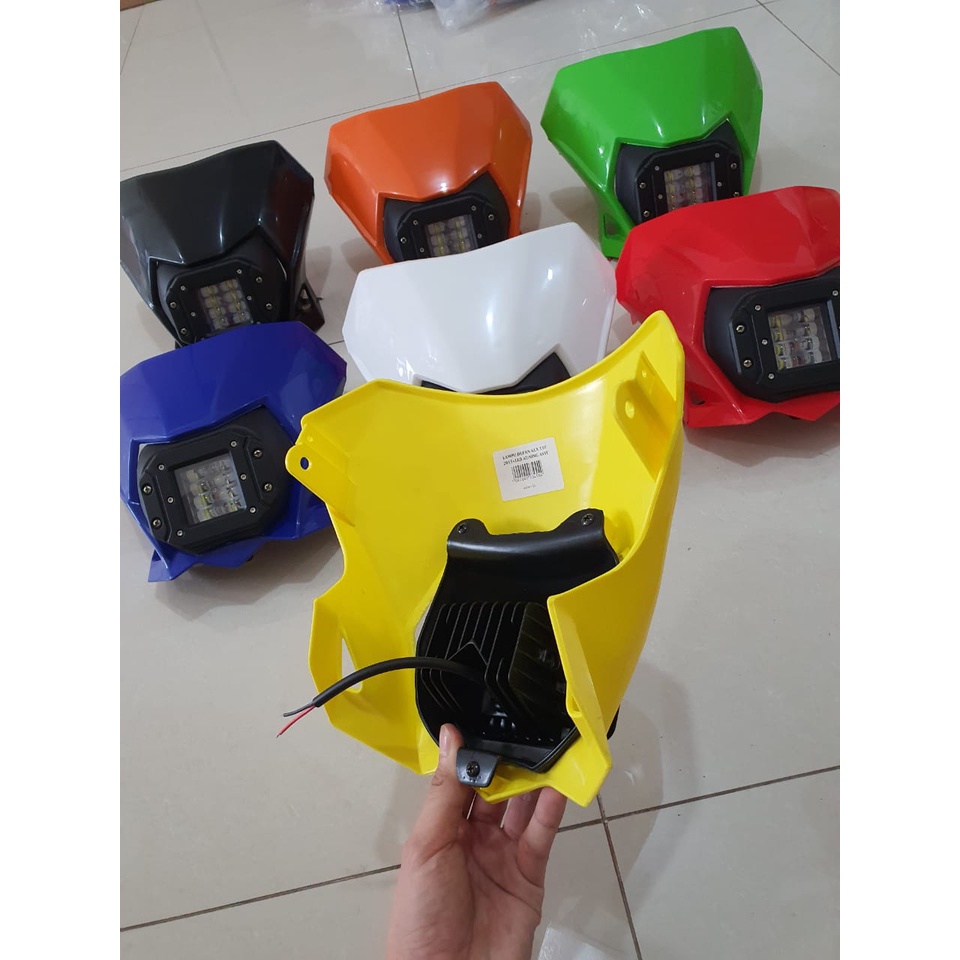 LAMPU HEADLAMP KLX BF DTRACKER KLX/BATOK LAMPU DEPAN KLX BF DTRACKER/KEDOK DEPAN KLX