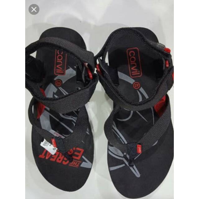 Sendal gunung jepit carvil