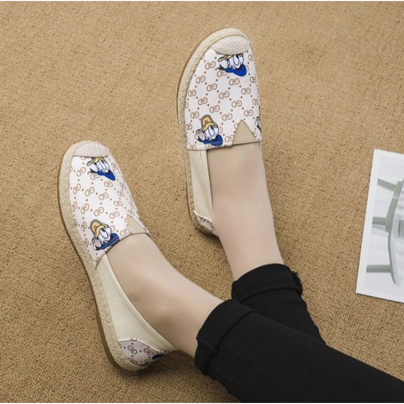 [NEW] KANOSUE SLIP ON FASHION GG DONALD DUCK KS2093 IQ #Realstock