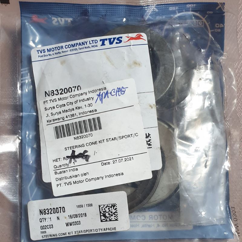 Komstir Comstir TVS APACHE 160-180 Original