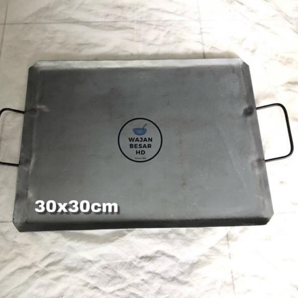 Bermerk WAJAN ROTI BAKAR-WAJAN SOSIS BAKAR-WAJAN KEBAB 30 x 30 CM