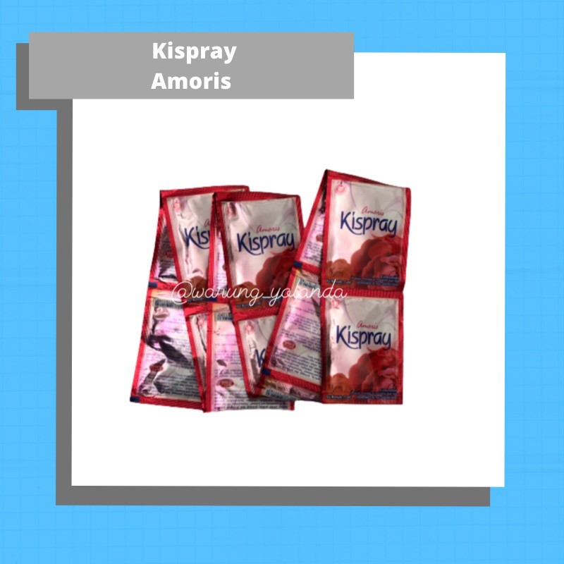 Kispray Merah - Kispray Amoris 1 Sachet