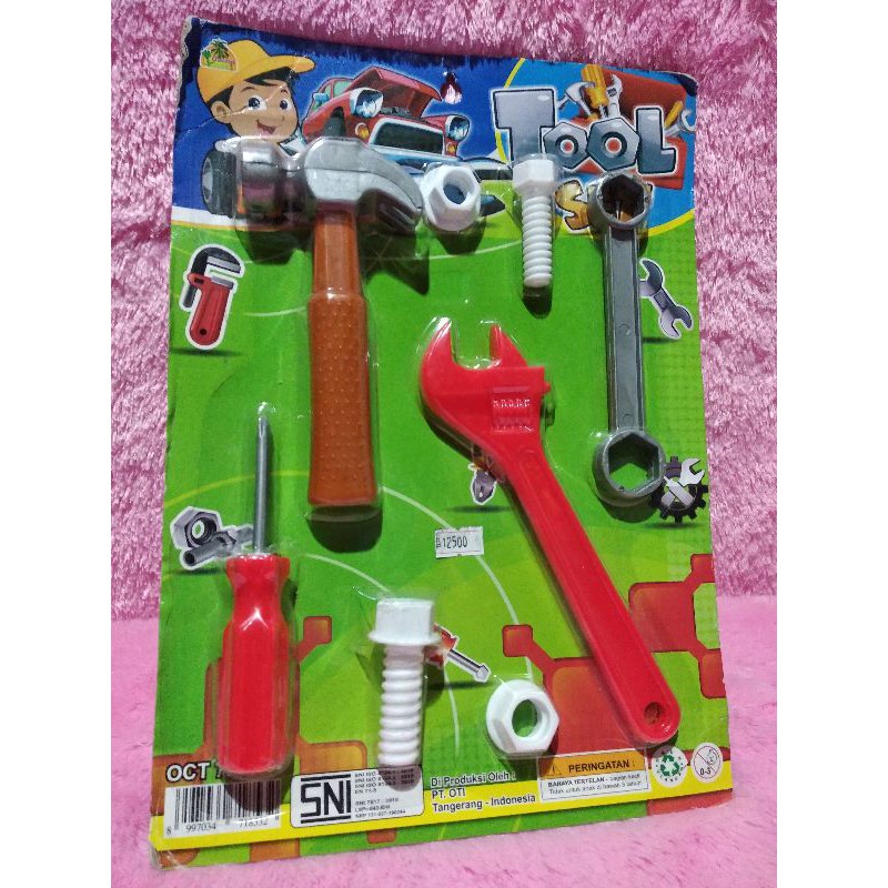 MAINAN ANAK - MAINAN ALAT SET BENGKEL - MAINAN EDUKASI