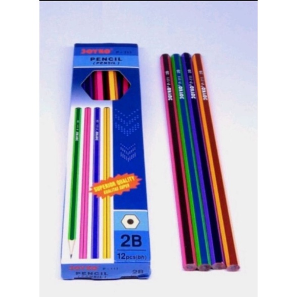 

Pensil / Pencil 2B Joyko P-111 (12pcs)