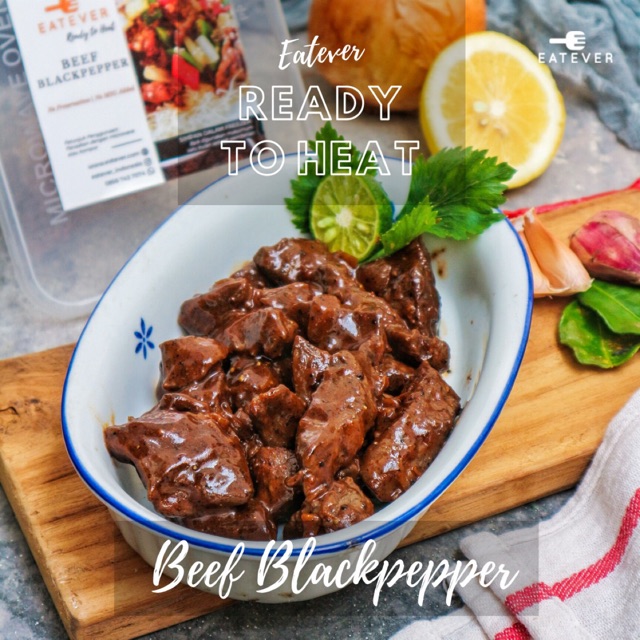 

Beef Blackpepper (200gr) - Eatever Ready to Heat !