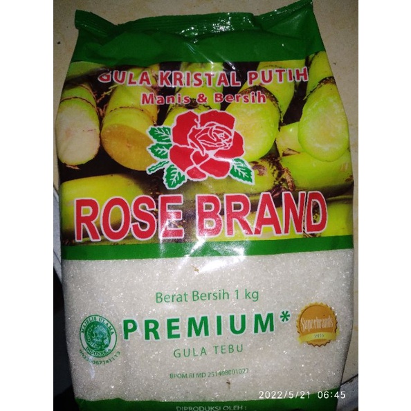 

Gula Rose brand / gula murah rose brand 1 kilo / gula pasir