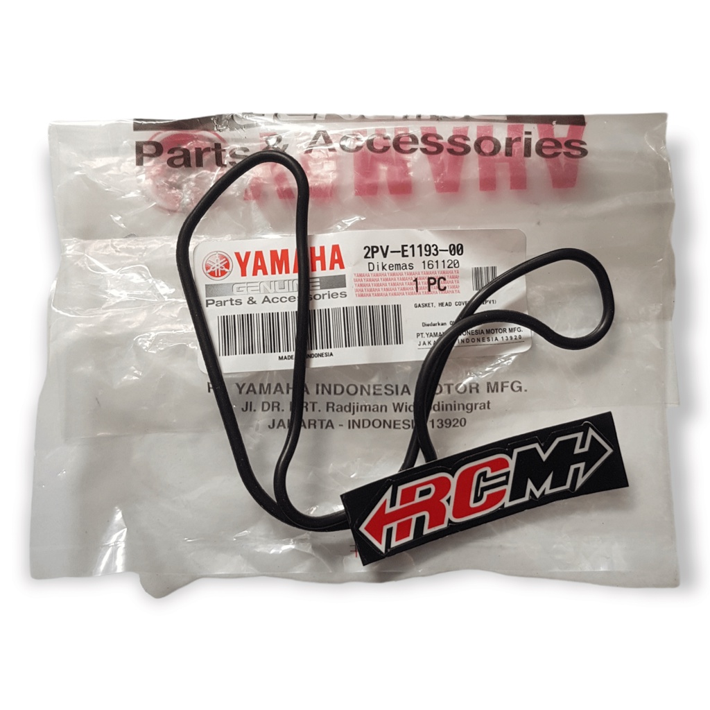 2PV-E1193-00 KARET SEAL HEAD GASKET PAKING PERPAK ORING O RING O-RING JUP JUPITERMX JUPITER MX KING MXKING VIXION NEW ORI ORIGINAL YAMAHA YGP ASLI