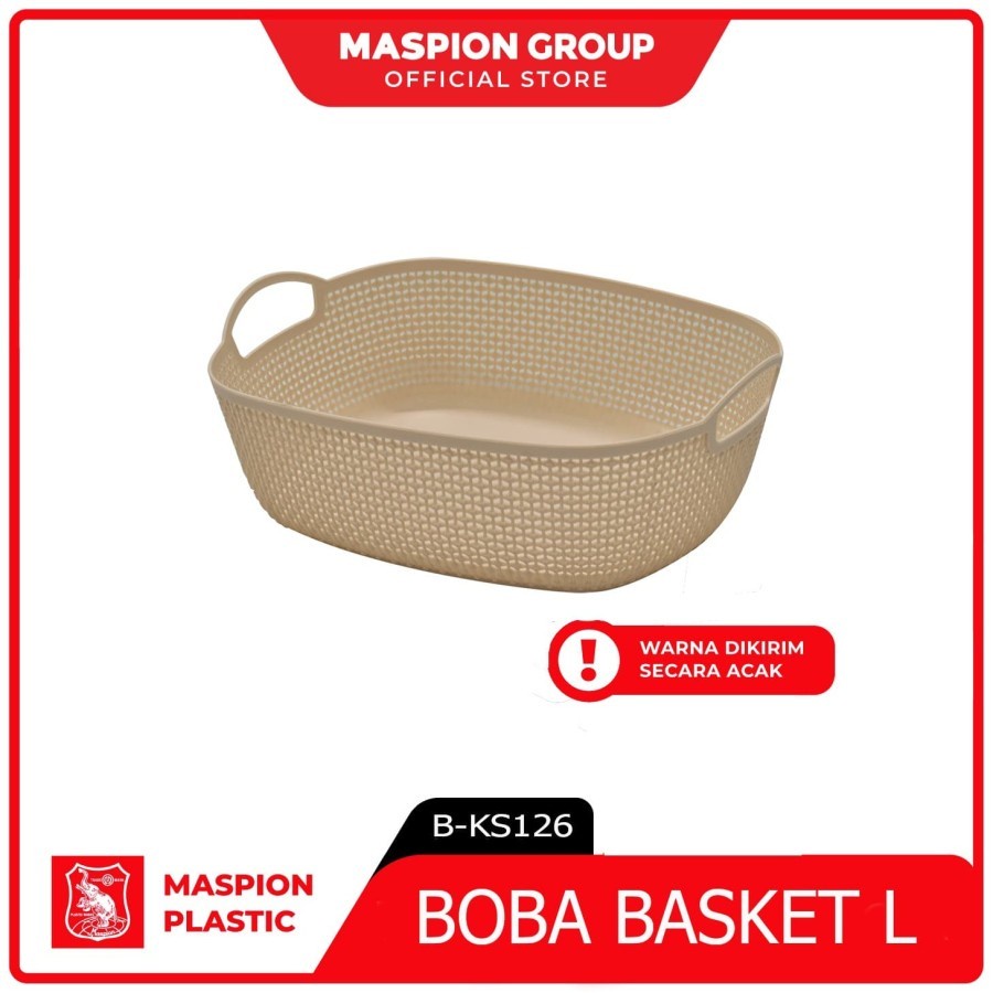 MASPION Keranjang Boba Basket Ukuran L - B-KS 126