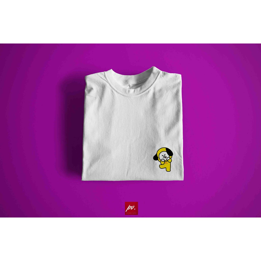 Kaos BT21 Pucima Pria / Wanita / Anak / Chimmy  - Jimin