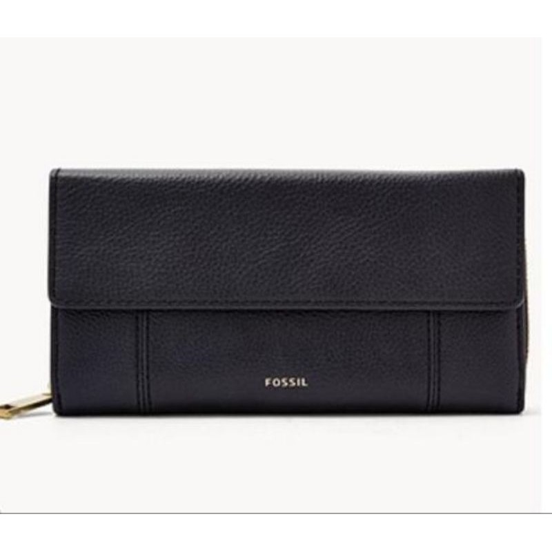 FOSSIL WALLET JORI MIDNIGHT NAVY