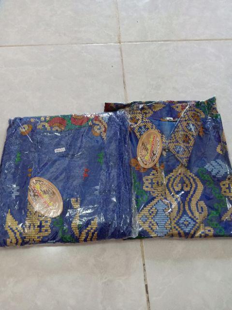 Batik Couple Keluarga Rnb Pramesti Lilit,bahan Katun Prada Mix Embos