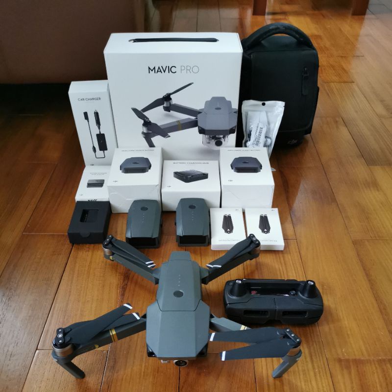 DJI Mavic Pro Drone Fly More Combo - Second/Bekas