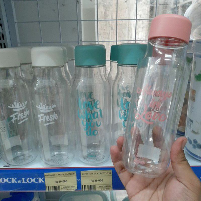 LOCK & n and LOCK LOCK&LOCK HAP654 Milky Bottle Botol Minum 500ml 500 ml