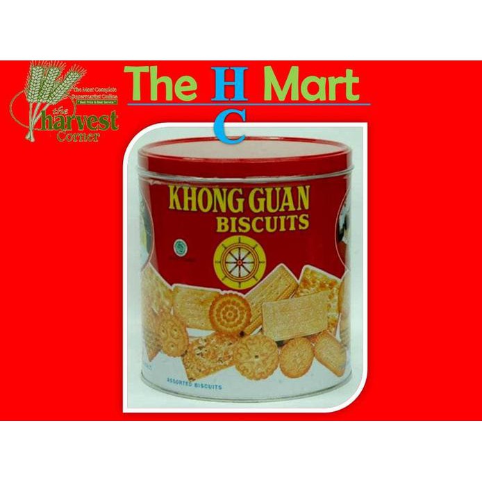 

KHONG GUAN BISCUIT ASSORTED 650GR PER DUS ISI 6 KALENG