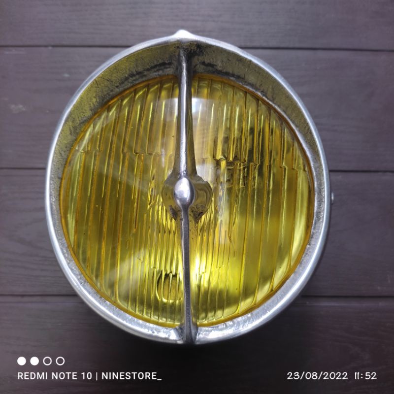 lampu depan chopper tipis, lampu depan custom classic chopper, lampu depan custom skinny