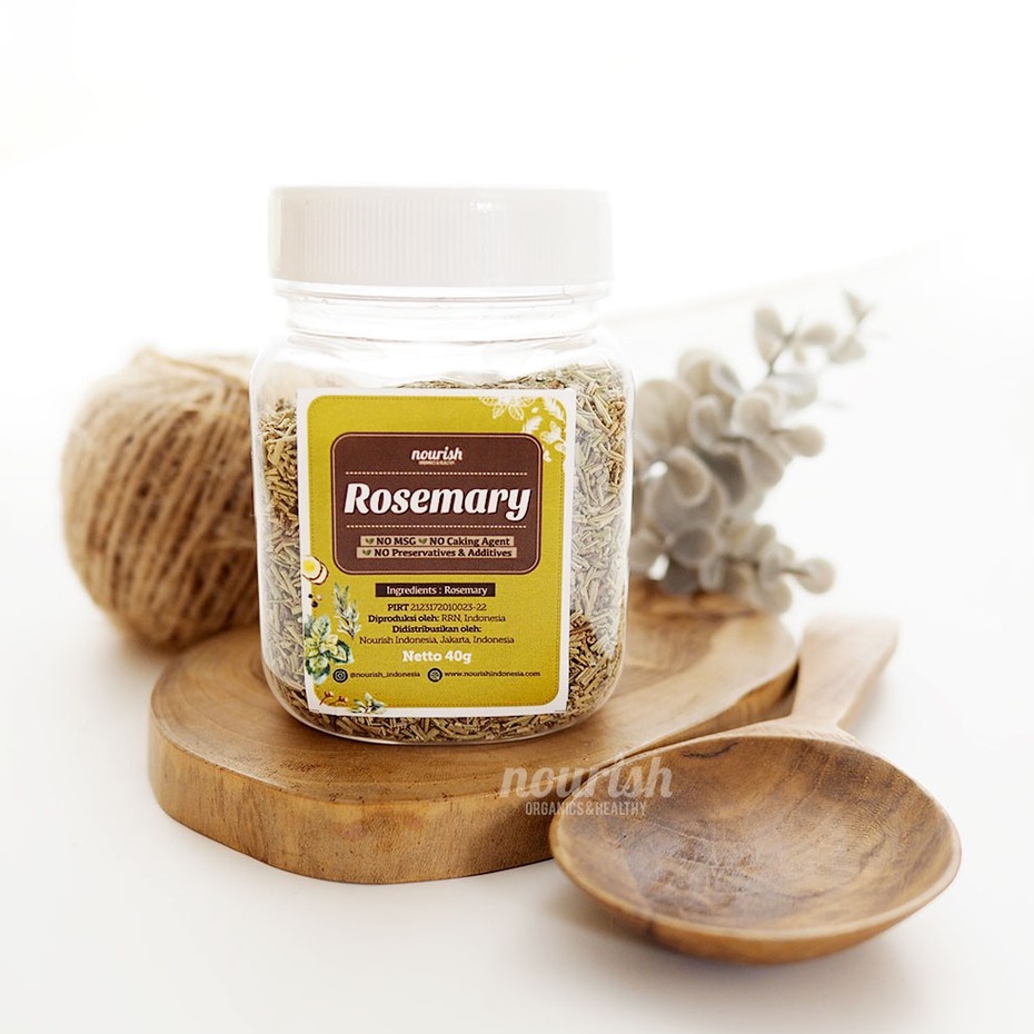 

Nourish Indonesia, Dried Rosemary 40gr