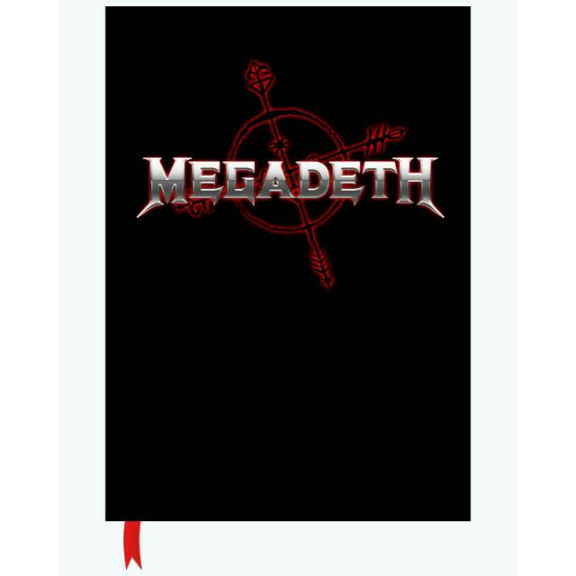 

buku catatan rock metal - Buku Note - Notebook - Book of Rock - Megadeth