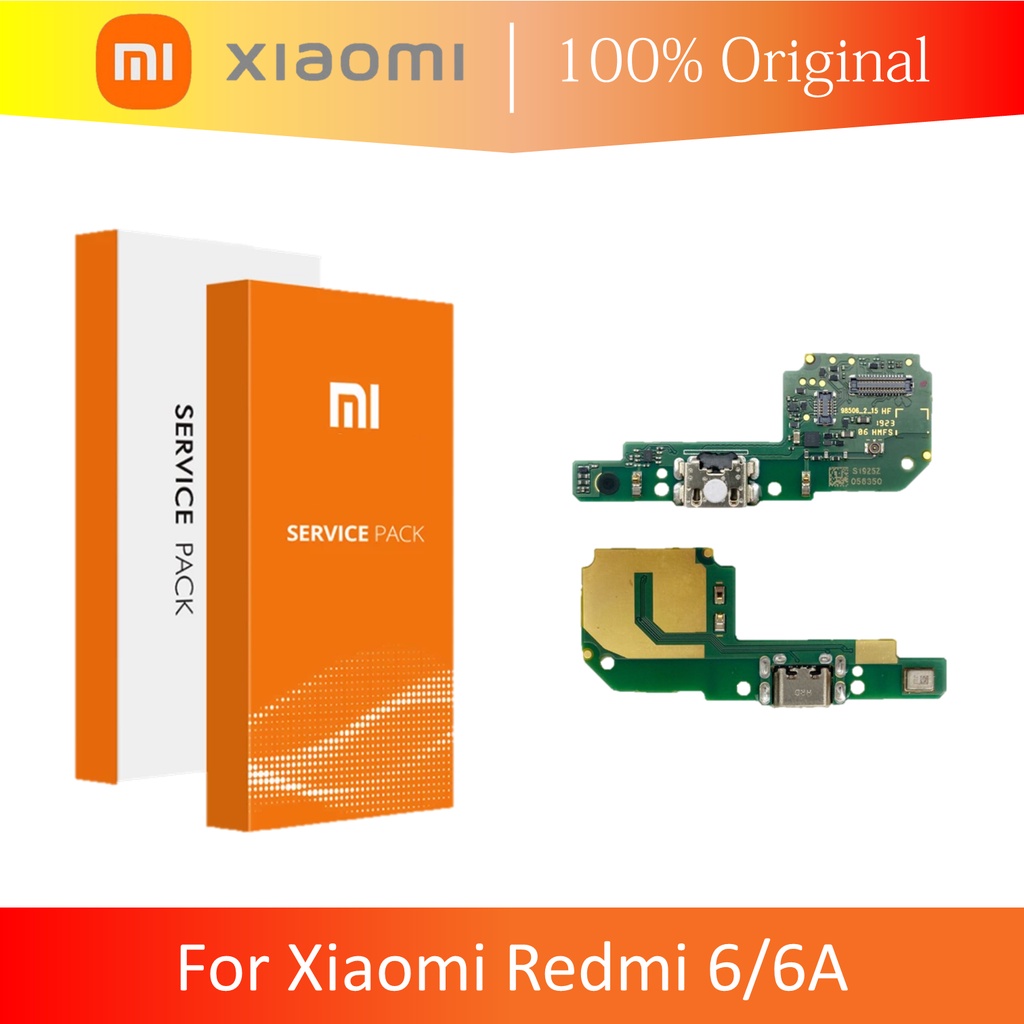 [ CHECK.ID ] KONEKTOR CHARGER SUBBOARD XIAOMI REDMI 6 / 6A