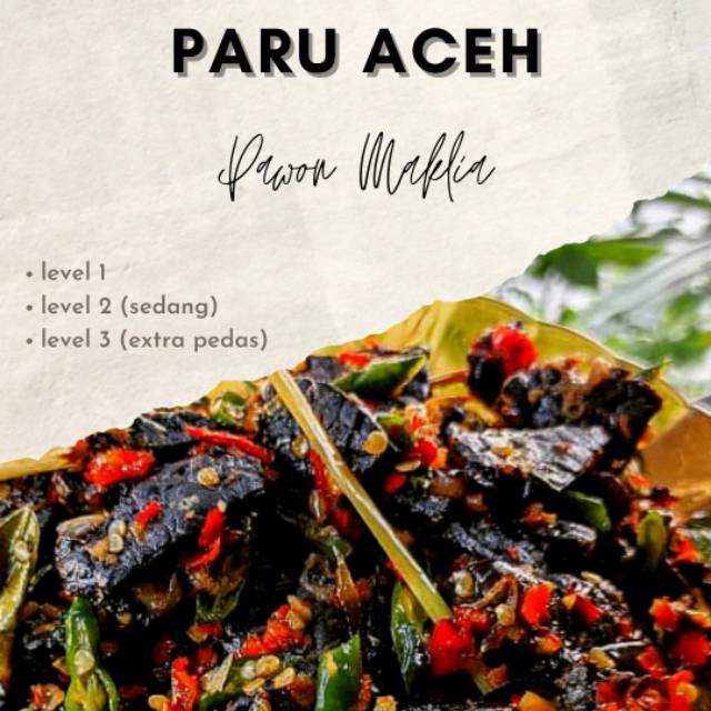 

Paru Aceh Pawon MakLia Uk. 150 gr