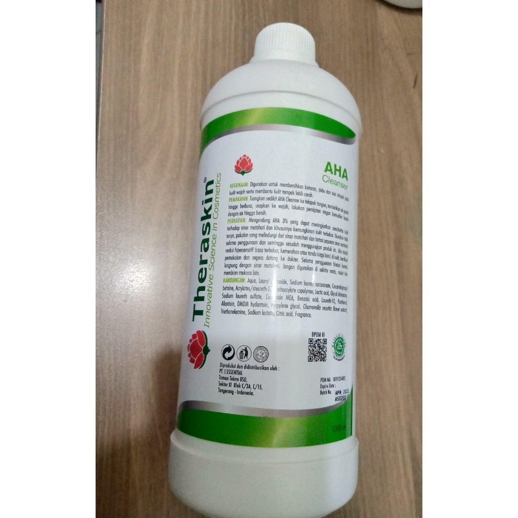 THERASKIN AHA CLEANSER 1000ML-AHA CLEANSER 1 LITER