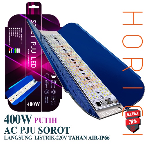 LAMPU JALAN  400W PANJANG / PJU LED SUNLAMP SOROT OUTDOOR