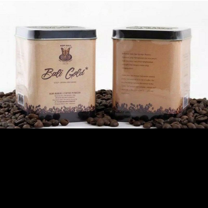 

Kopi Bali Gold Premium Kemasan Kaleng 100 gram coffeeProduk Kopi Bali Cap Kupu Kupu Bola Dunia