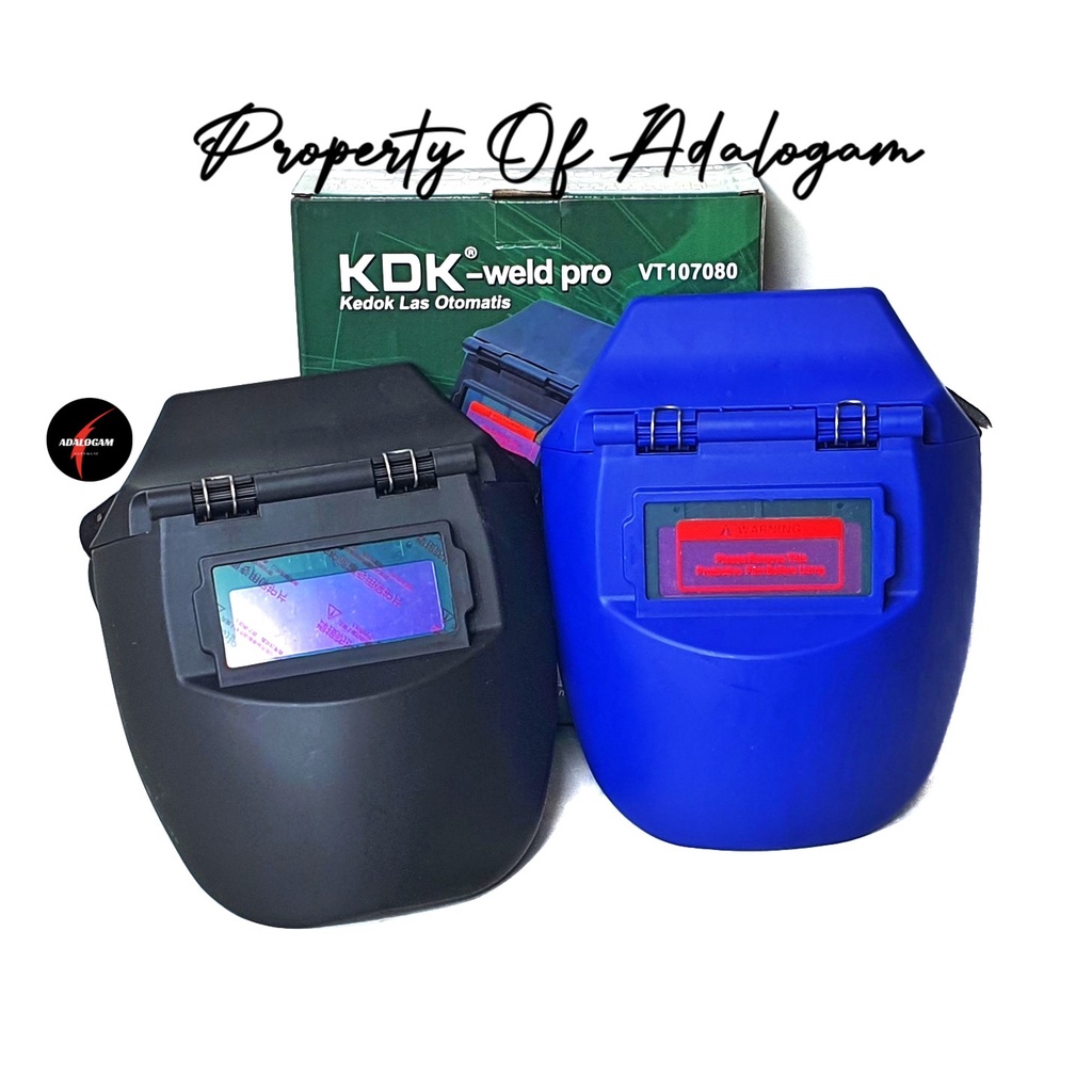 KDK Topeng Kedok Las Otomatis Auto Darkening - Helm Autodark