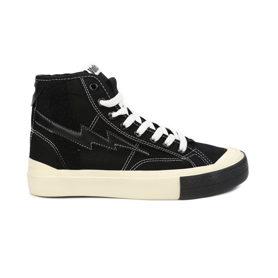 VULCAN x SCALAVACOUSTIC Hi [ BLACK BUMPER ] Sepatuvulcanized