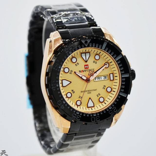 Jam Tangan Pria Naviforce Tanggal Hari NF9105 Garansi 1 Tahun