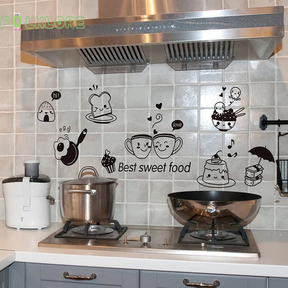 20+ Ide Stiker Dinding Dapur Shopee