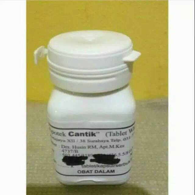 Tablet Whitening klinik cantik baratajaya
