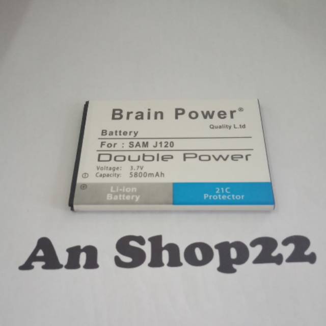 Batre Batrai Baterai Samsung J120/J 1 2016 (brain Power)