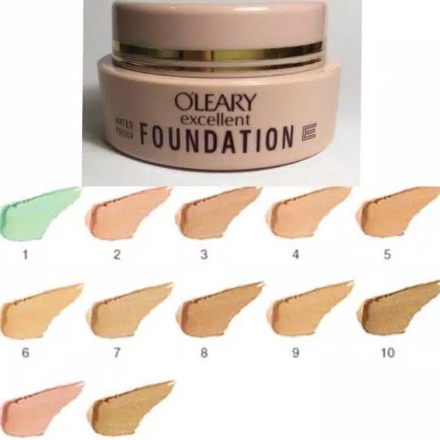FALSH SALE Oleary excellent waterproof foundation - oleary no 10