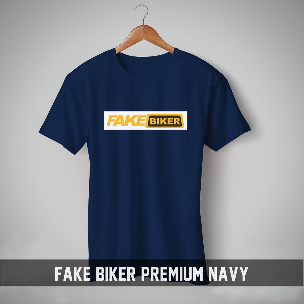 FAKE BIKER KAOS BIG SIZE 2XL 3XL 4XL 5XL LENGAN PENDEK