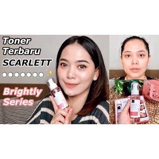 [ORI] Scarlett Toner Essence Brightly Whitening Melembabkan Mengatasi Pori-Pori Membesar Pada Kulit I BPOM 100ml