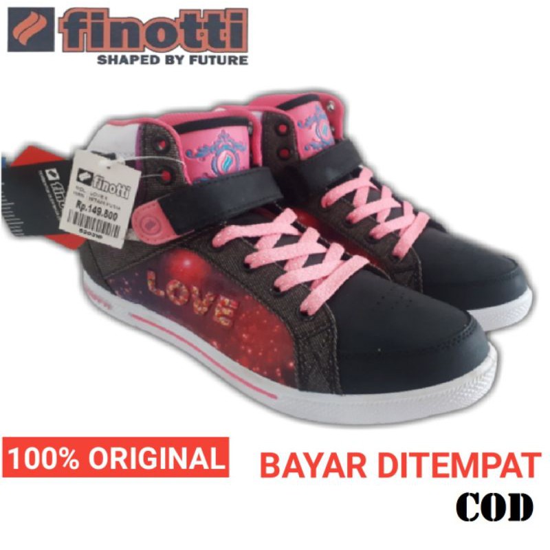 Sepatu sekolah branded finotti original
