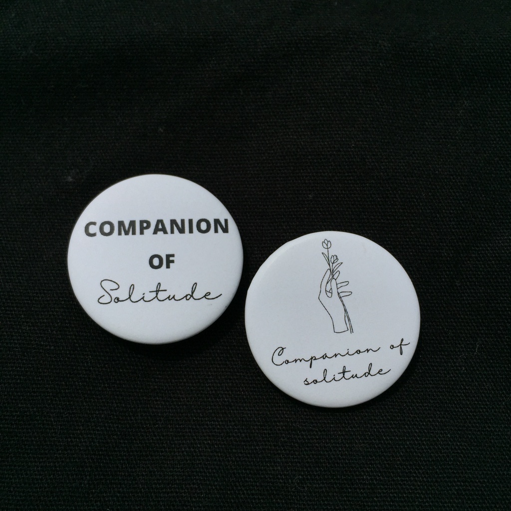 PIN COMPANION OF SOLITUDE BADGE BROS BROOCH