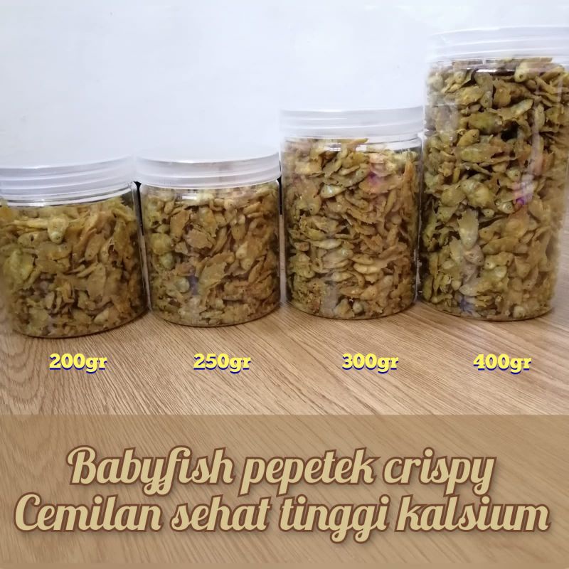 

BABYFISH CRISPY IKAN PETEK TOPLES