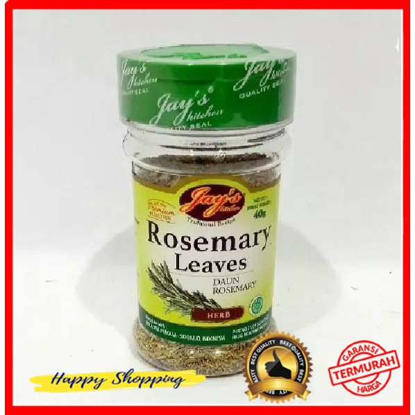 

Jay's Rosemary Leaves 40gr