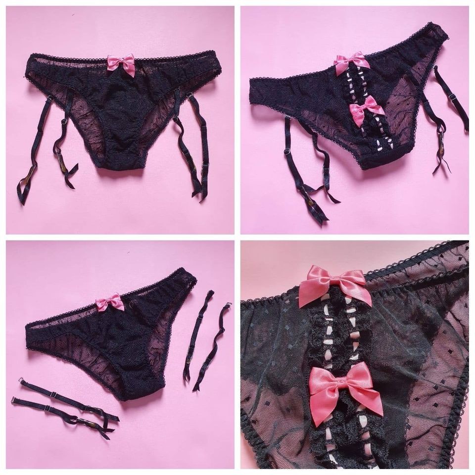 PANTY VICTORIA SECRET GARTER CD celana dalam wanita // sisa ekspor