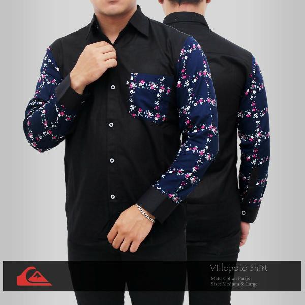Polo Shirt Quiksilver Premium / Baju Kemeja Quiksilver / Kemeja Quiksilver