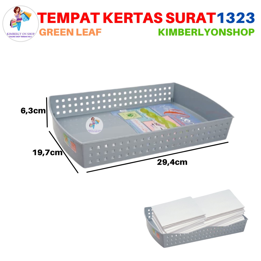 Rak Kertas Surat Stationery Cygnus 1323 Greenleaf