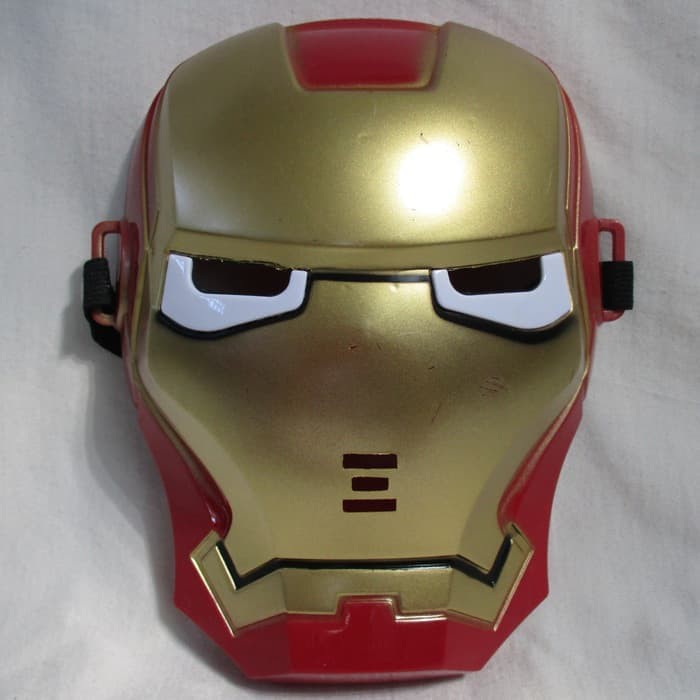 Topeng IRON MAN / Topeng Pahlawan Super Hero Avengers IRON MAN