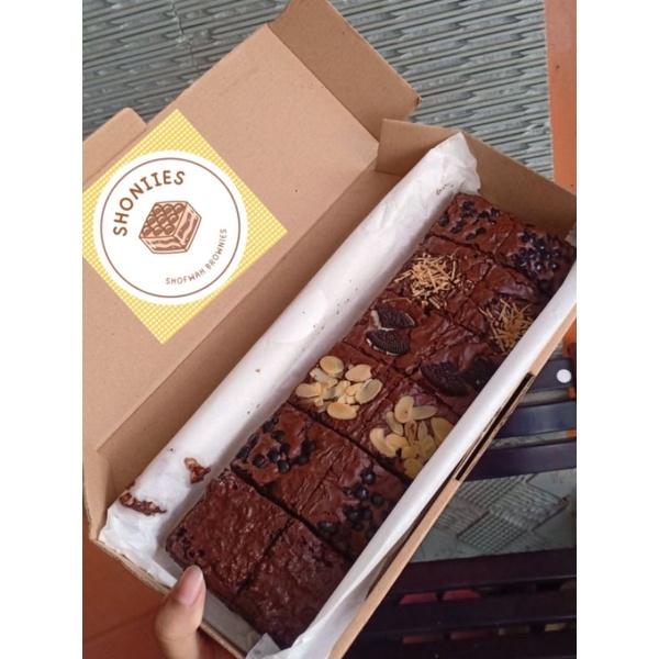 

FUDGY BROWNIES COKLAT YANG LEZAT
