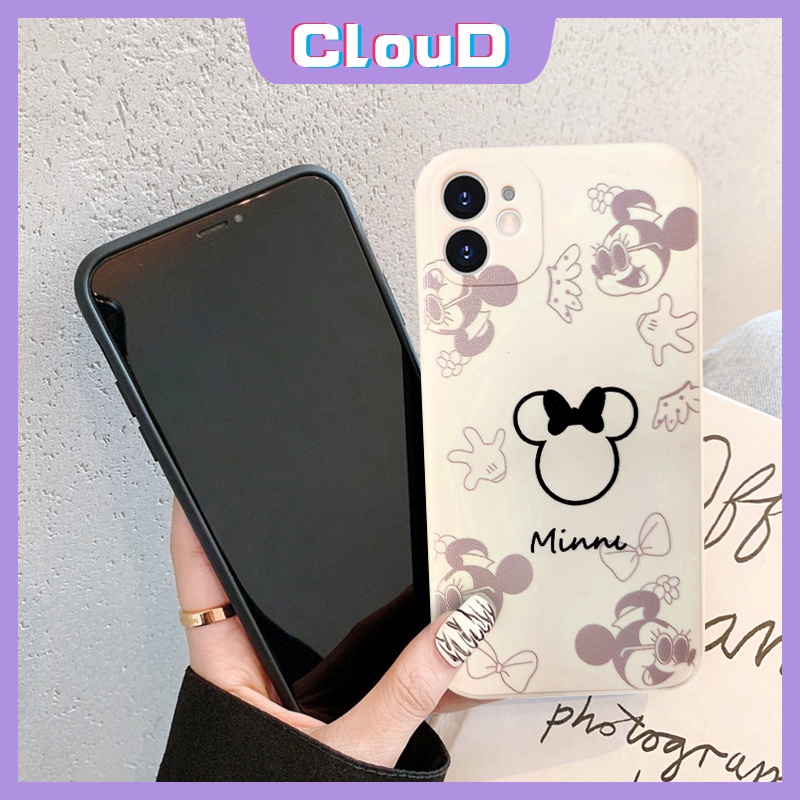 Soft Case Pelindung Lensa Motif Disney Mickey Minnie Untuk Samsung A03 A50 A32 A33 A10S A52 A21S A52s A53 A72 A70 A51 A03s A13 A71 A12 A20S M22 A3S M11 M22 A3S M12