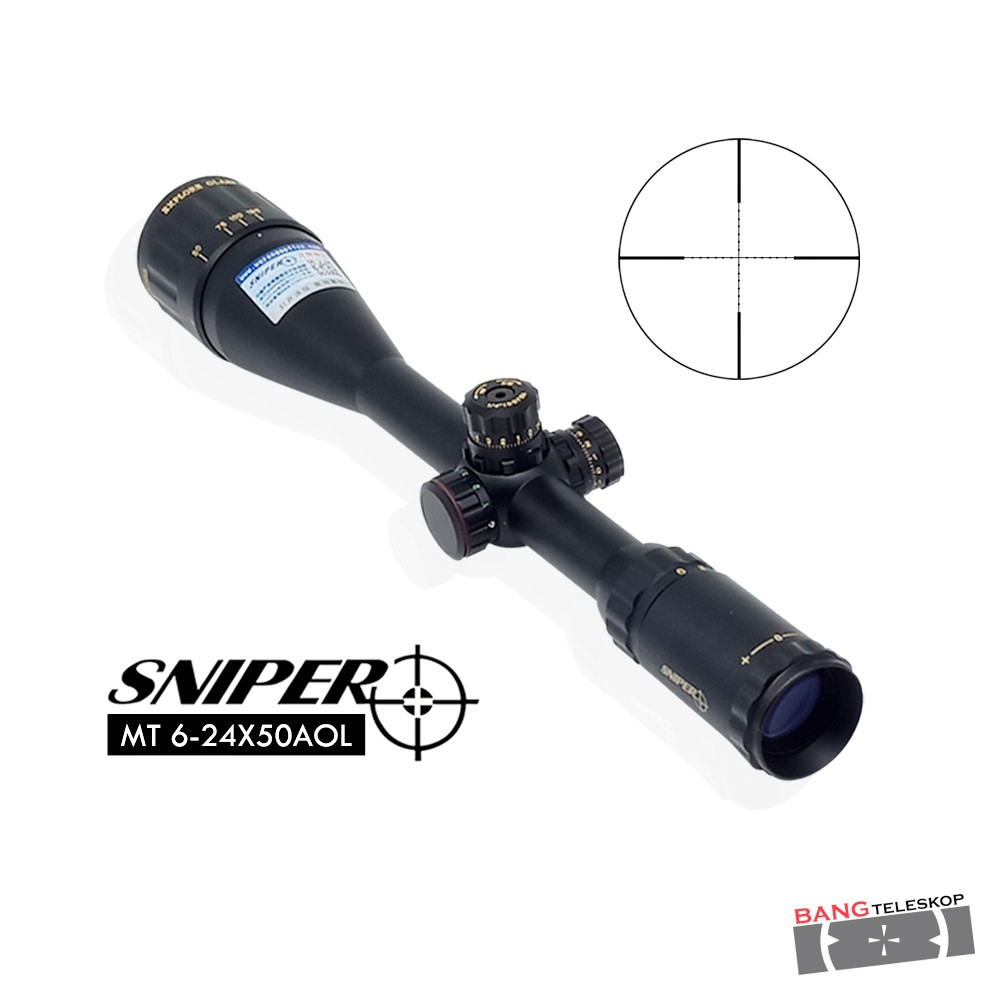 Teleskop SNIPER MT 6-24X50AOL