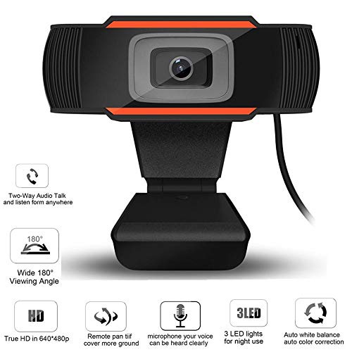 PROMO Kamera Web Cam Webcam PC Komputer Computer Laptop Notebook Resolusi 720P 1080P Sistem Plug And Play-1080.P - 1 MP
