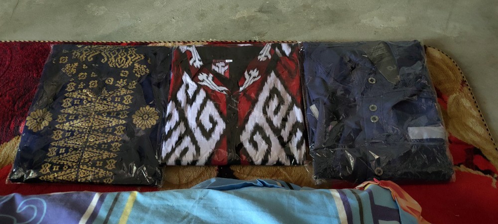 Tunik Batik Wanita Motif Prada Matahari