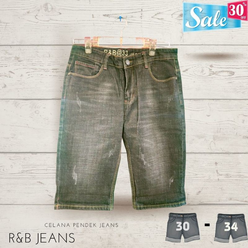 CELANA PENDEK JEANS