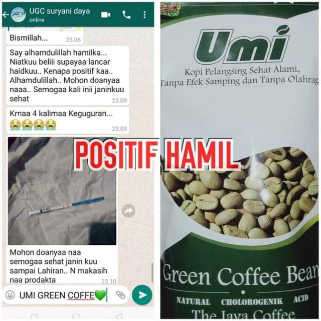 Bisa Cod Umi Green Coffe Melancarkan Haid Turun Bb Kecilkan Perut Buncit Dan Promil Shopee Indonesia